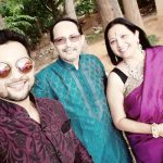 Abhishek Sharma with his parents