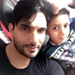 Amal Sehrawat with his son Krishay