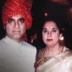 Deepak Chopra with his wife Rita Chopra