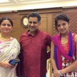 Gulki Joshi with Parents