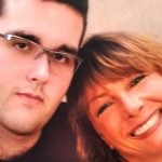James Alex Fields Jr. with his mother