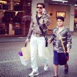 Jimmy Shergill with his son Veer