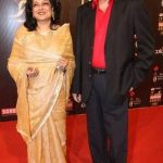 Moushumi Chatterjee with Husband Jayant Mukherjee