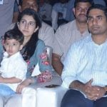 Nara Lokesh With His Wife and Son