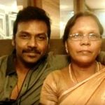 Raghava Lawrence with his mother Kanmani