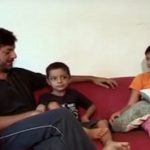 Rajat Kapoor with his children