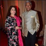 Rajendra Gupta with wife
