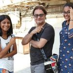 Vinay Pathak With His Daughters