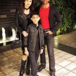 Aarav Choudhary with his wife and son