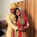 Anas Rashid - Heena Iqbal marriage photo