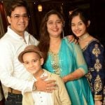 Jannat Zubair Rahmani with her family