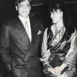Gawa Denzongpa with her husband Danny Denzongpa in early 1990s