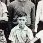 Hugh Hefner childhood photo