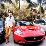 Imran Khan's Car Ferrari California