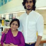 Pranav Sahai with his Mother