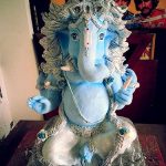 Raqesh Vashisth sculpted Ganesh Idol