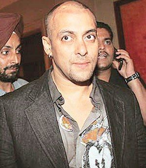 Salman Khan - Bald Look