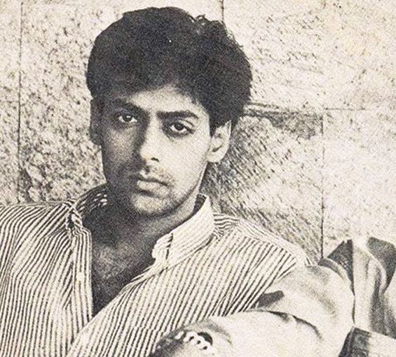 Salman Khan - Mid-1980s hairstyle