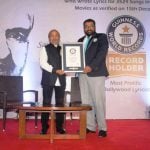 Sameer With Guinness World Record