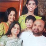 Sameer With His Wife and Children