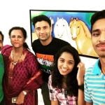 Sangram Singh with his family