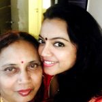 Sheetal Maulik with her mother