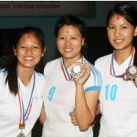 Sipora Gurung won bronze medal (Right Side)