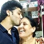 Suraj Kakkar with mother