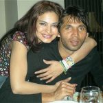 Veena Malik with Mohhamad Asif