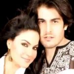 Veena Malik with Babrak Shah