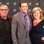 Zack Ryder with his parents
