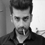 Ashish Mehrotram smoking