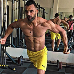 Dakssh Ajit Singh gymming