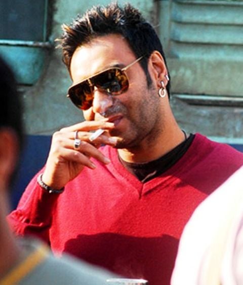 Ajay Devgan Smoking