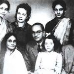 Anita Bose (Six Years Old)With Her family