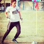 Majid Khan Playing Football