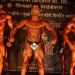 Rakesh Udiyar in bodybuilding championship