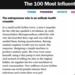 Arunachalam Muruganantham Time Magazine List