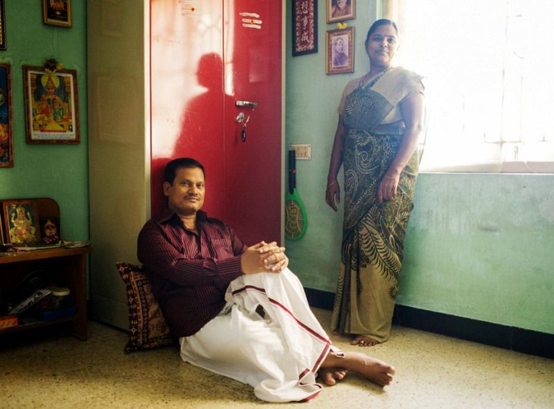 Arunachalam Muruganantham With His Wife