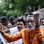 Bal Thackeray Casting His Vote