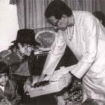 Bal Thackeray With Michael Jackson
