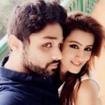 Deiya Sindhi with husband