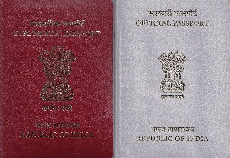Diplomatic Passport India