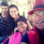 Ester Noronha with her family