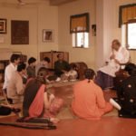 Hariprasad Chaurasia With His Students in Gurukul
