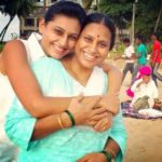 Reshma Shinde with her mother