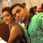 Rupali Bhosle with her brother