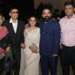 Sabyasachi Mukherjee with his parents, sister and brother-in-law