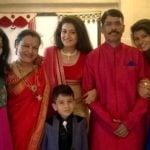Siddhi Dalvi with her family