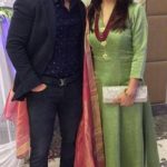 Vikas Kohli with his wife Chetna